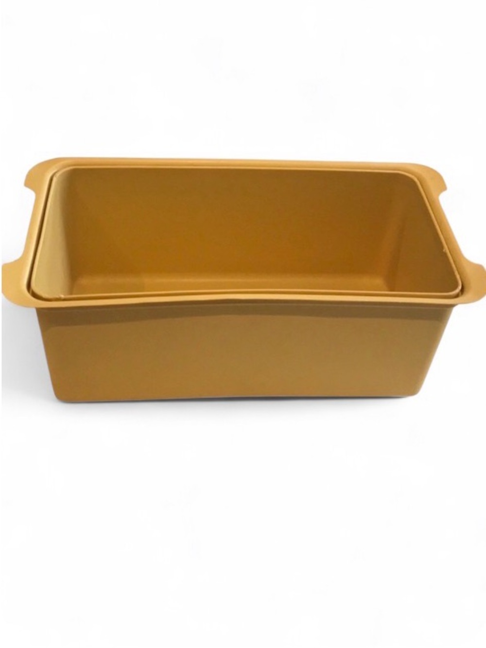 Vintage Tupperware Bread Loaf Keeper Harvest Gold No Lid